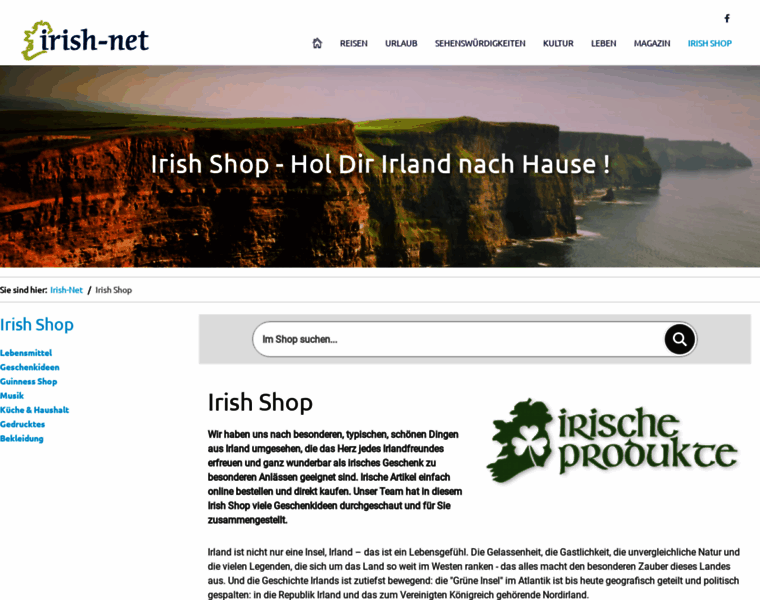 Irische-produkte.de thumbnail