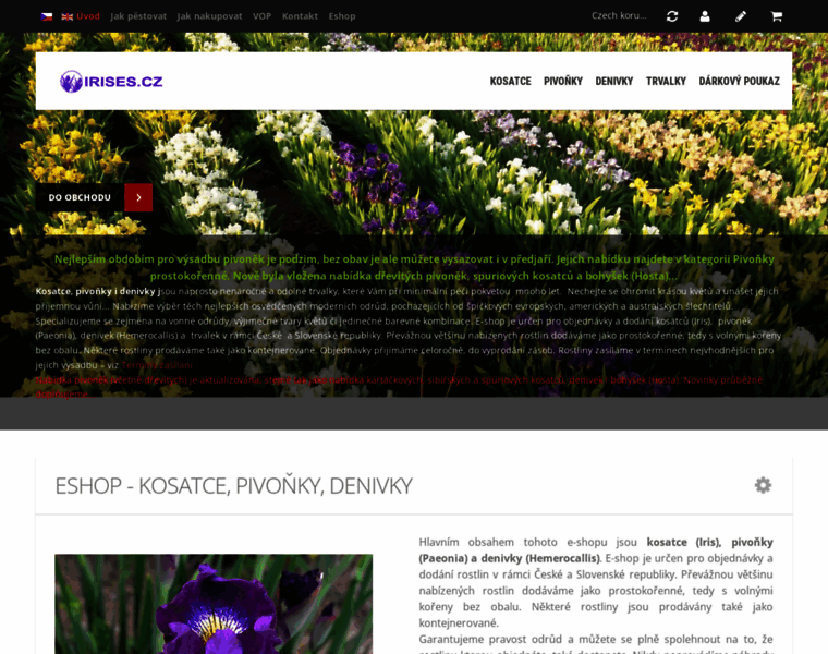 Irises.cz thumbnail
