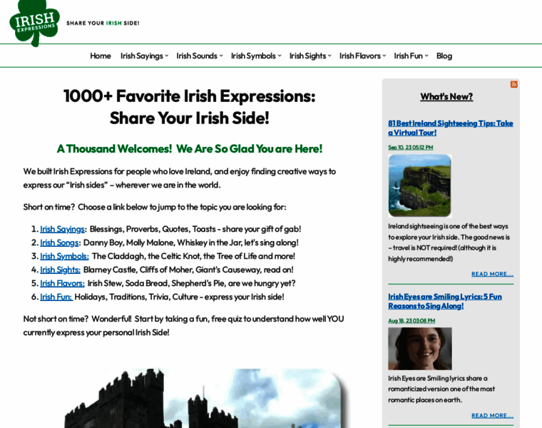 Irish-expressions.com thumbnail