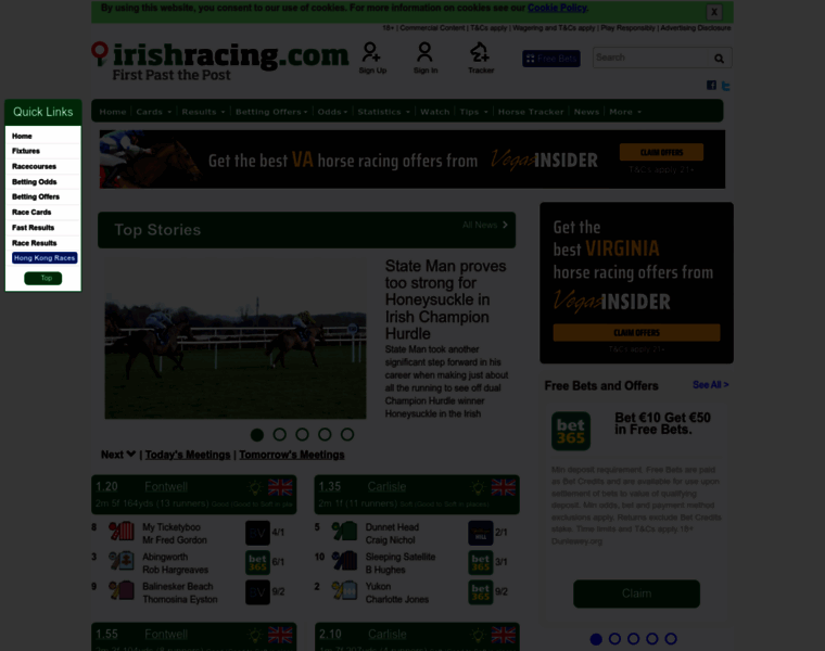 Irish-racing.com thumbnail