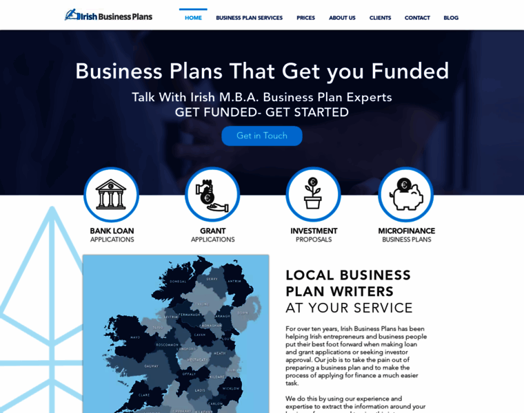 Irishbusinessplans.com thumbnail