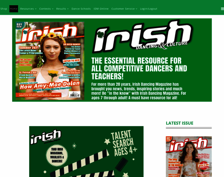 Irishdancing.global thumbnail