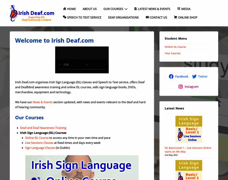 Irishdeaf.com thumbnail