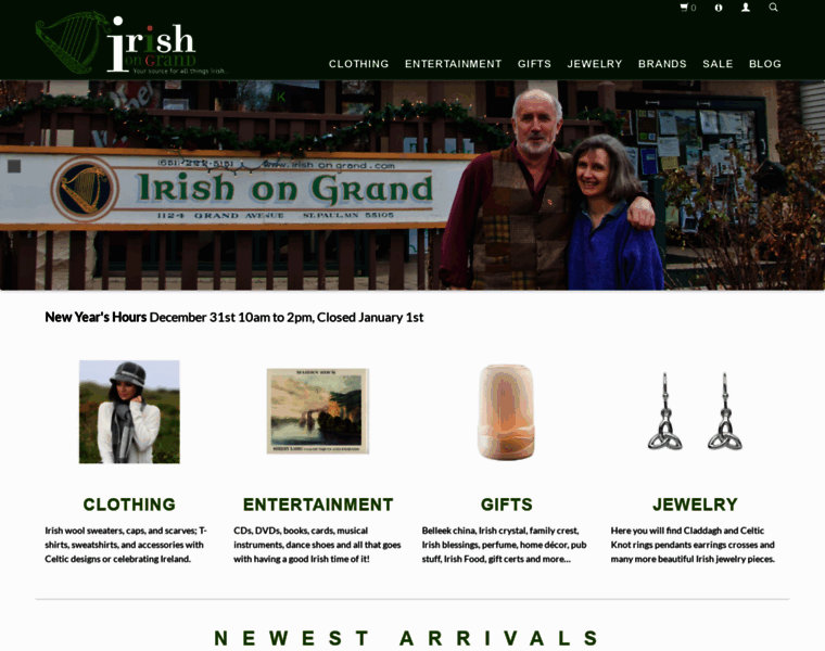 Irishongrand.com thumbnail