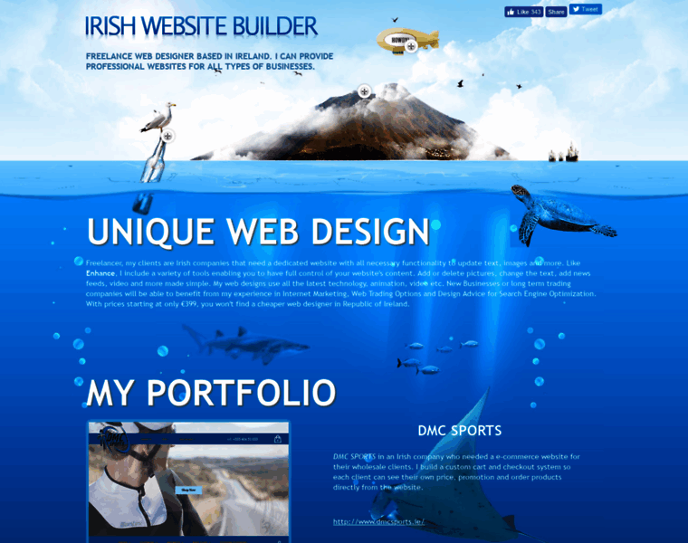 Irishwebsitebuilder.ie thumbnail