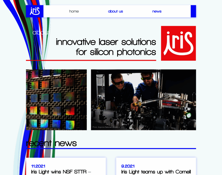Irislighttech.com thumbnail