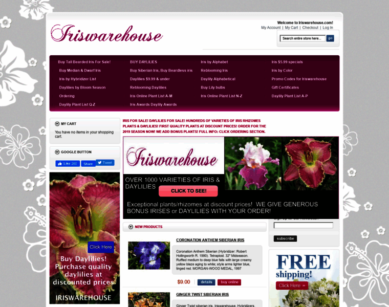 Iriswarehouse.com thumbnail