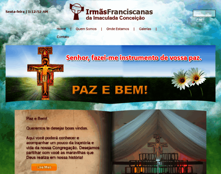 Irmasfranciscanas.com.br thumbnail