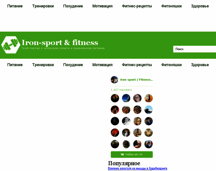 Iron-sport.ru thumbnail
