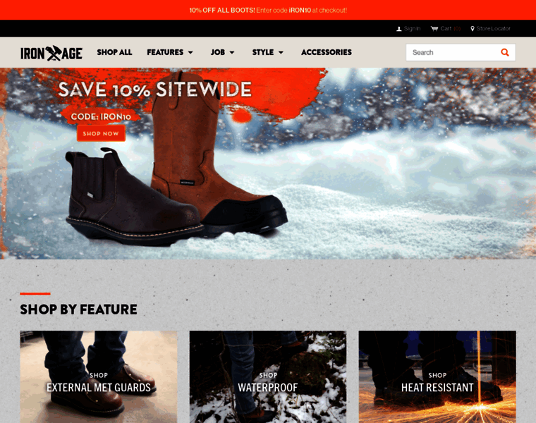 Ironagefootwear.com thumbnail Ironagefootwear.com thumbnail