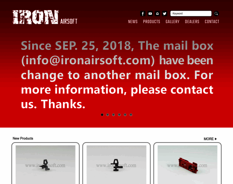 Ironairsoft.com thumbnail
