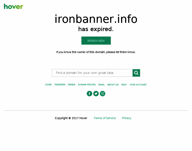 Ironbanner.info thumbnail