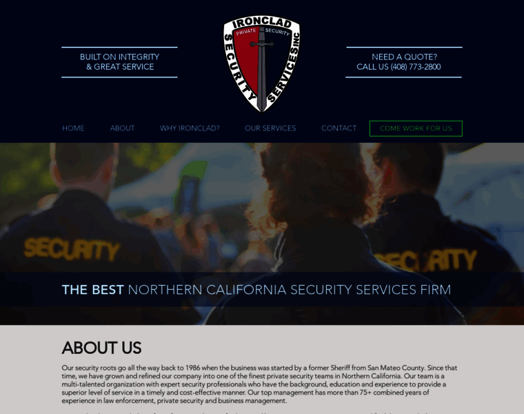 Ironcladsecurityservices.com thumbnail