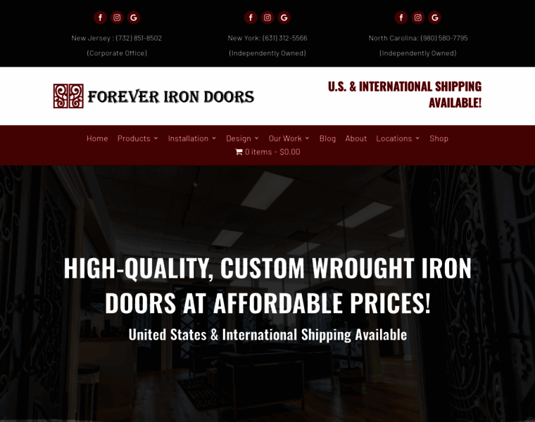 Irondoorsforever.com thumbnail