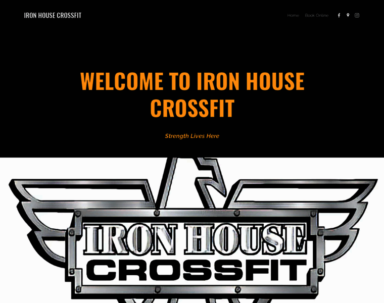 Ironhousecrossfit.com thumbnail