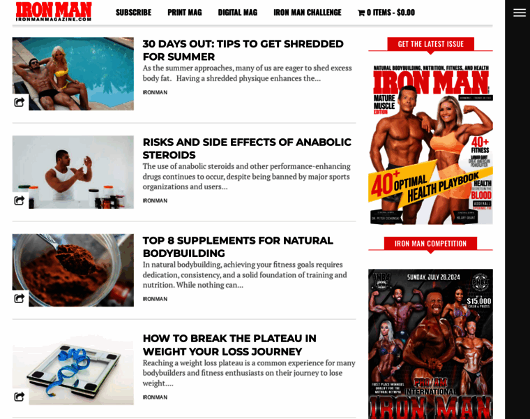 Ironmanmagazine.com thumbnail