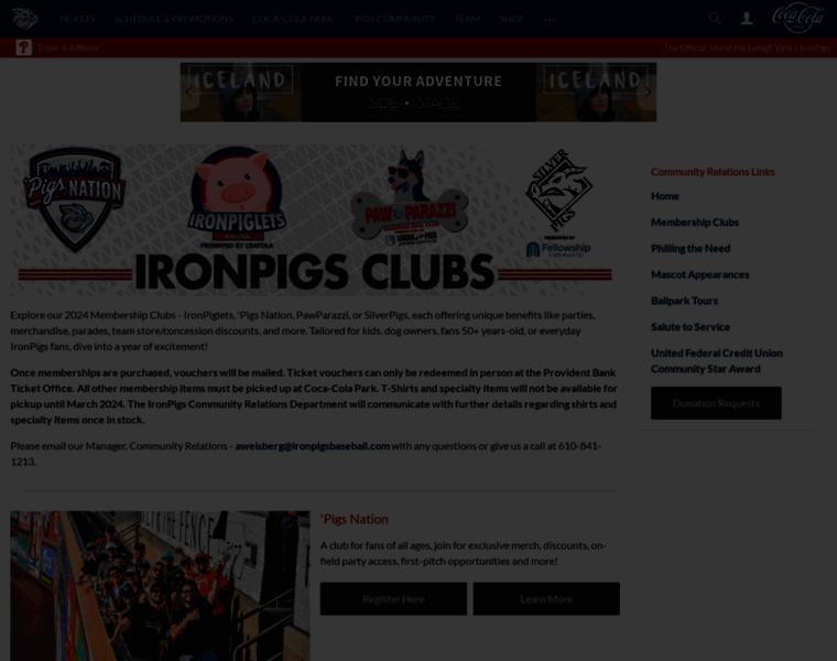 Ironpigsclubs.com thumbnail