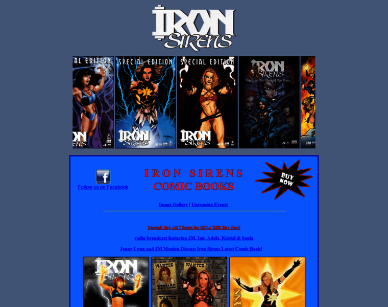 Ironsirenscomics.com thumbnail