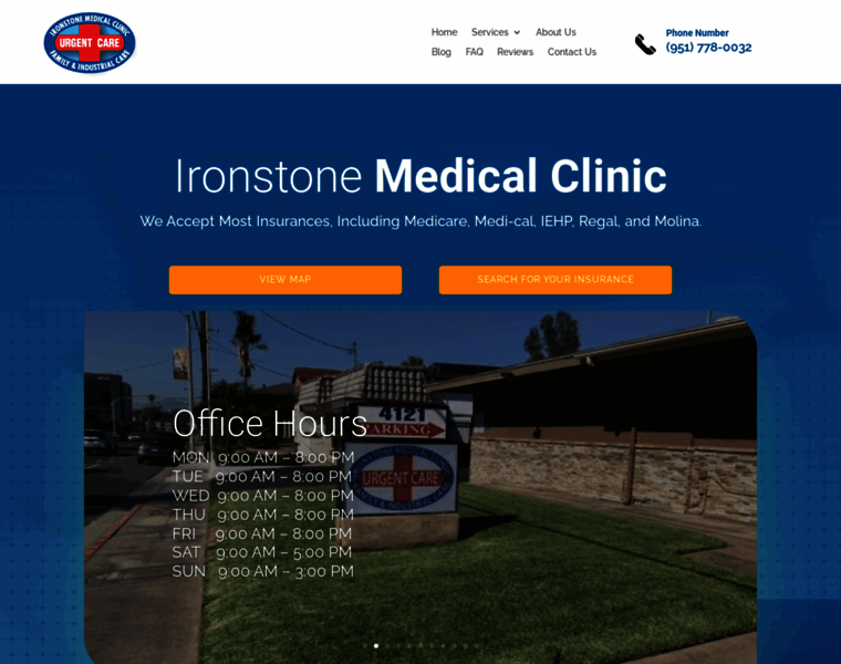 Ironstonemedicalclinic.com thumbnail