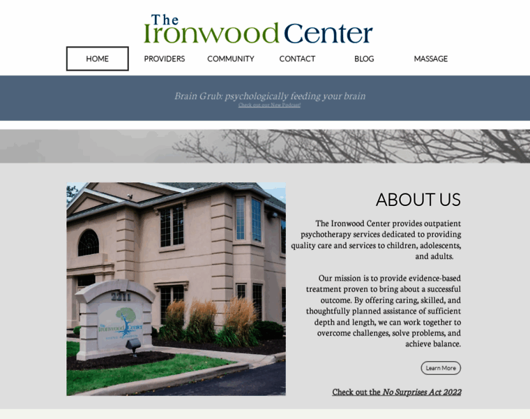 Ironwoodcenter.com thumbnail