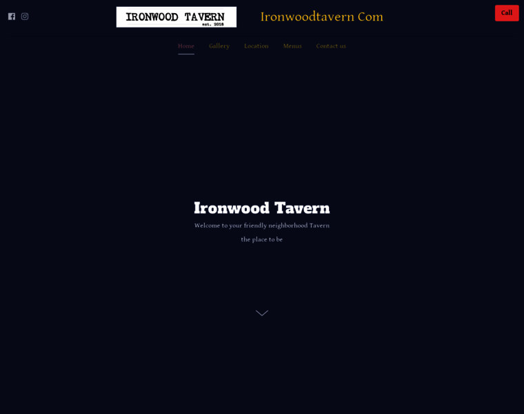 Ironwoodtavern.com thumbnail