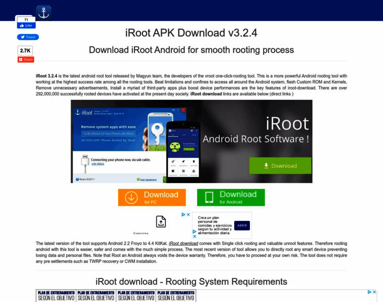 Iroot-download.com thumbnail