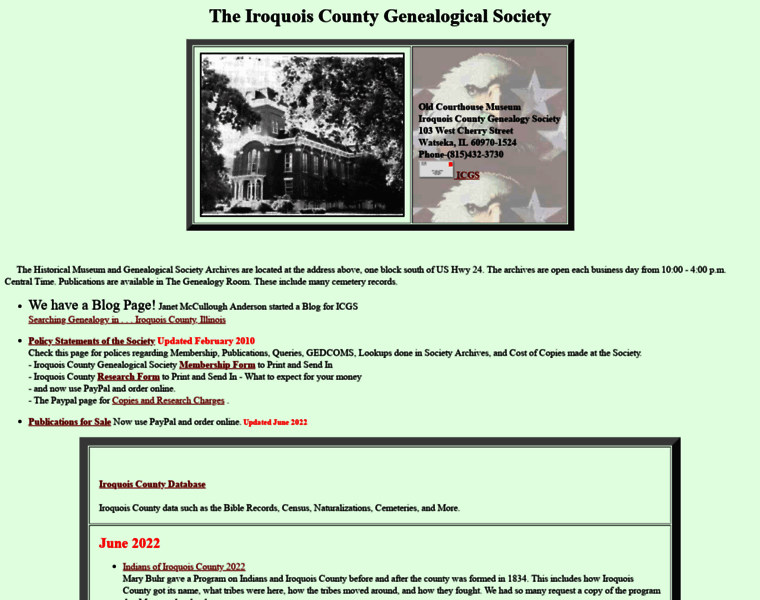 Iroquoiscountygenealogy.org thumbnail