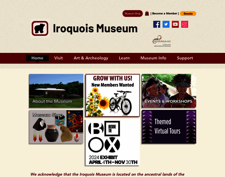 Iroquoismuseum.org thumbnail