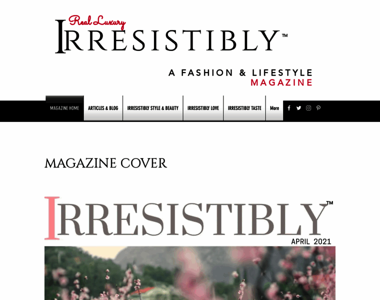 Irresistiblymagazine.com thumbnail