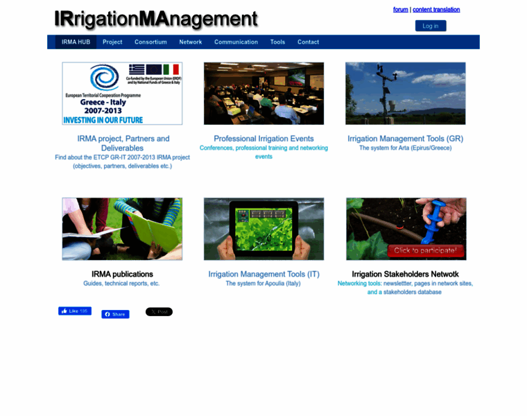 Irrigation-management.eu thumbnail