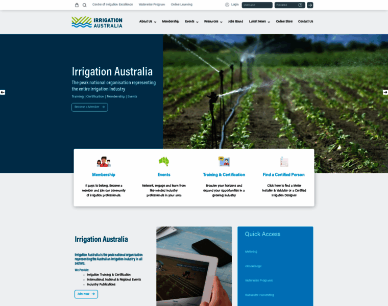 Irrigationaustralia.com.au thumbnail