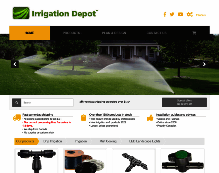 Irrigationdepot.ca thumbnail