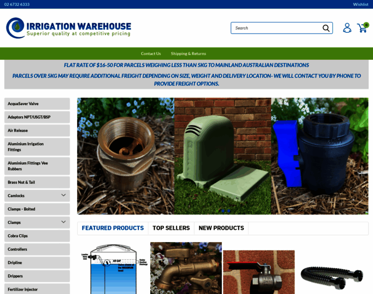 Irrigationwarehouse.com.au thumbnail