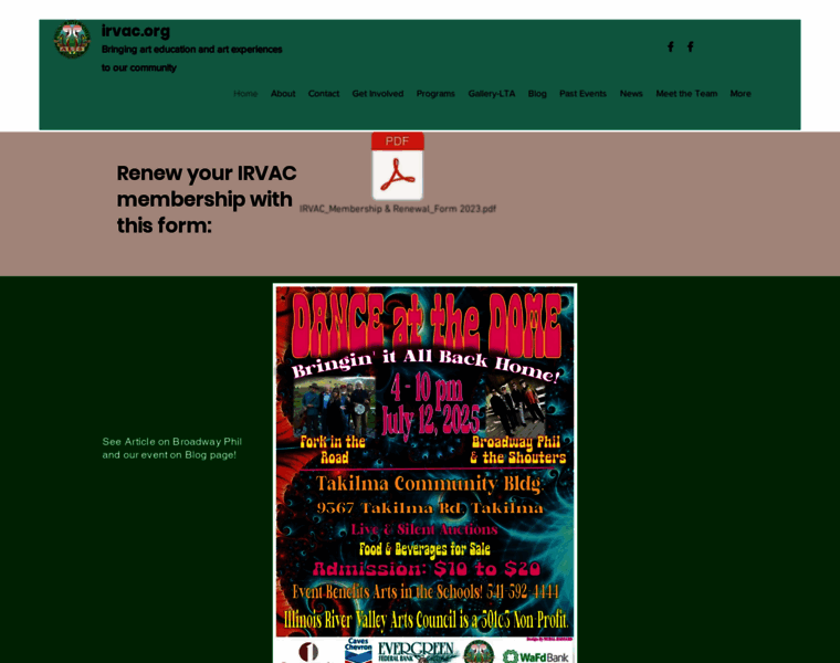 Irvac.org thumbnail