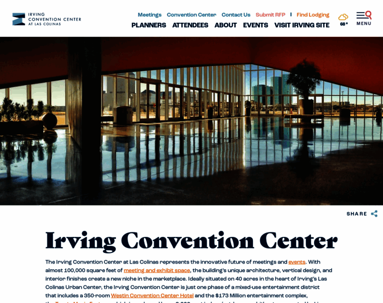 Irvingconventioncenter.com thumbnail