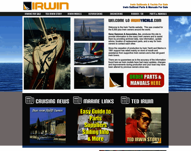 Irwinyachts.com thumbnail