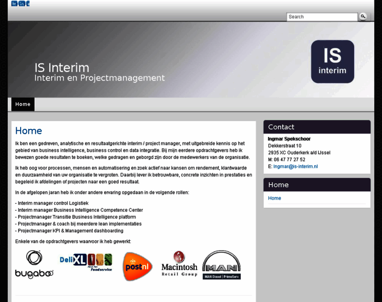 Is-interim.nl thumbnail