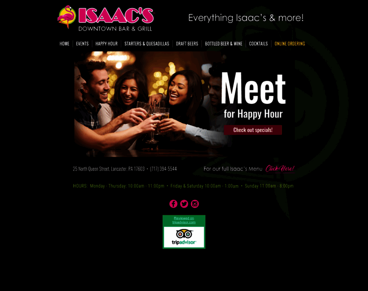 Isaacsdowntownlancaster.com thumbnail Isaacsdowntownlancaster.com thumbnail