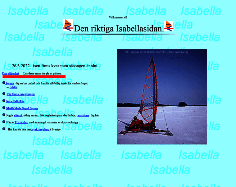 Isabella-iceboat.com thumbnail