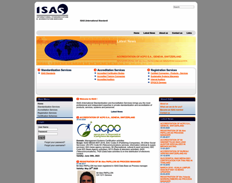 Isas.org thumbnail