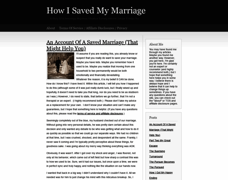 Isavedmymarriage.com thumbnail