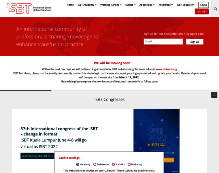 Isbt-web.org thumbnail Isbt-web.org thumbnail