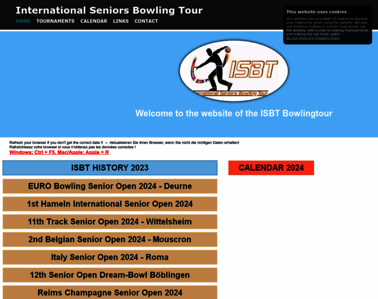 Isbtbowlingtour.eu thumbnail