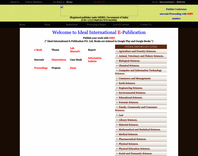 Isca.co.in thumbnail