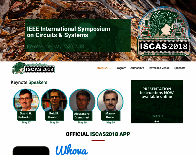 Iscas2018.org thumbnail