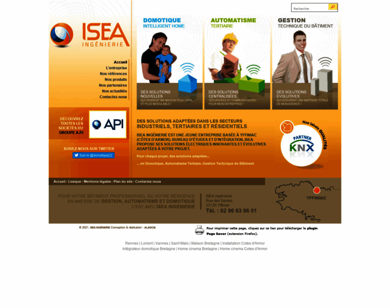 Isea-ingenierie.com thumbnail