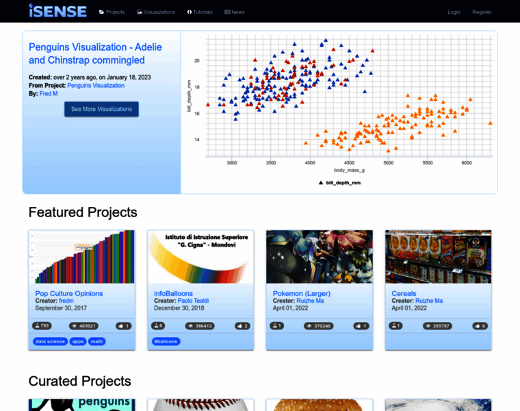 Isenseproject.org thumbnail