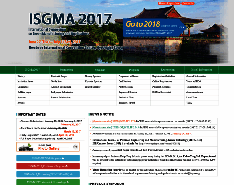 Isgma.org thumbnail