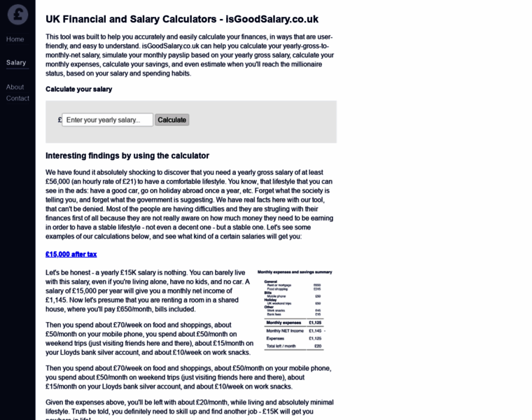 Isgoodsalary.co.uk thumbnail