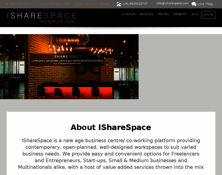 Isharespace.com thumbnail